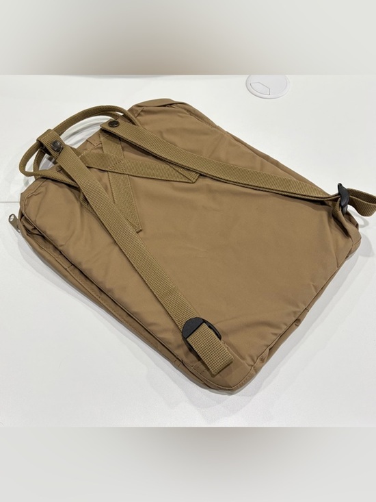 Fjallraven Kanken Backpack Daypack Adult 16L Convertible Bag NWT Tan Clay main image 4